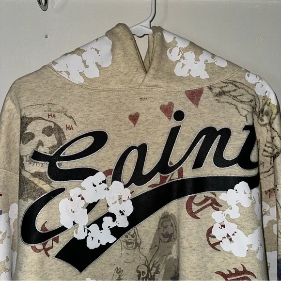 Saint Michael x Denim Tears Graphic Hoodie Unisex